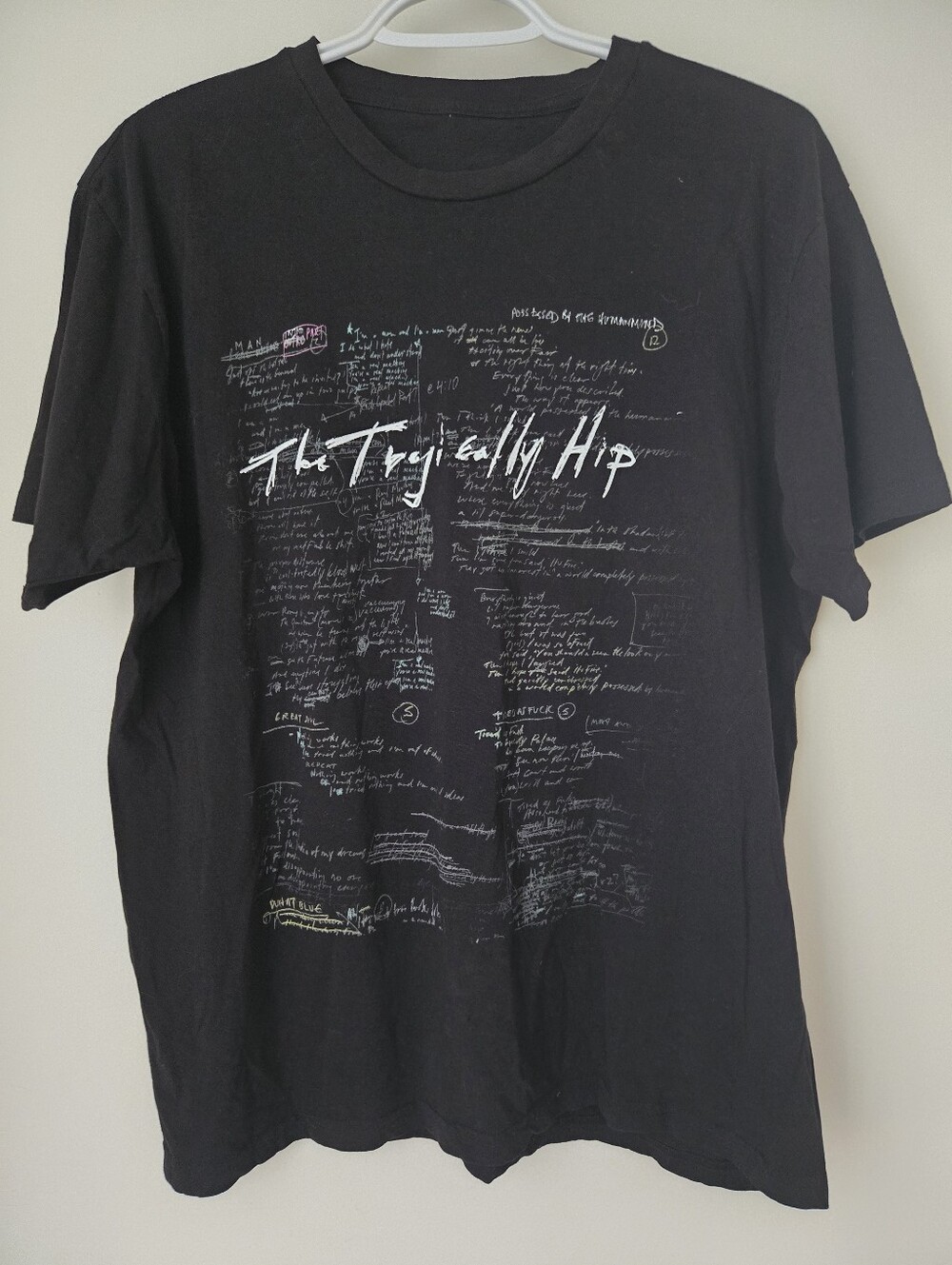 Ladies The Tragically Hip Band TShirt - L